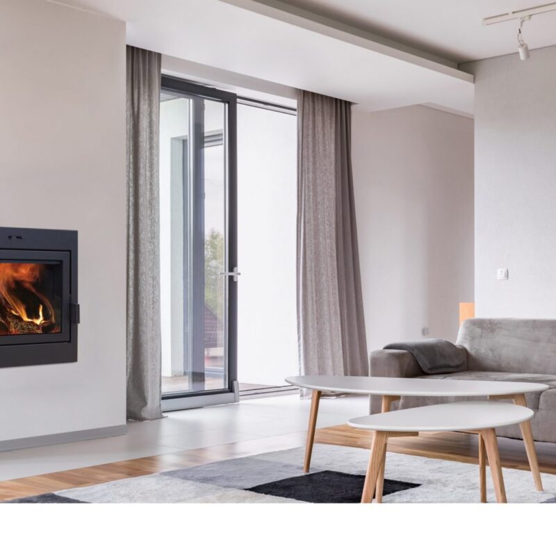 Living room with fireplace Astra 32