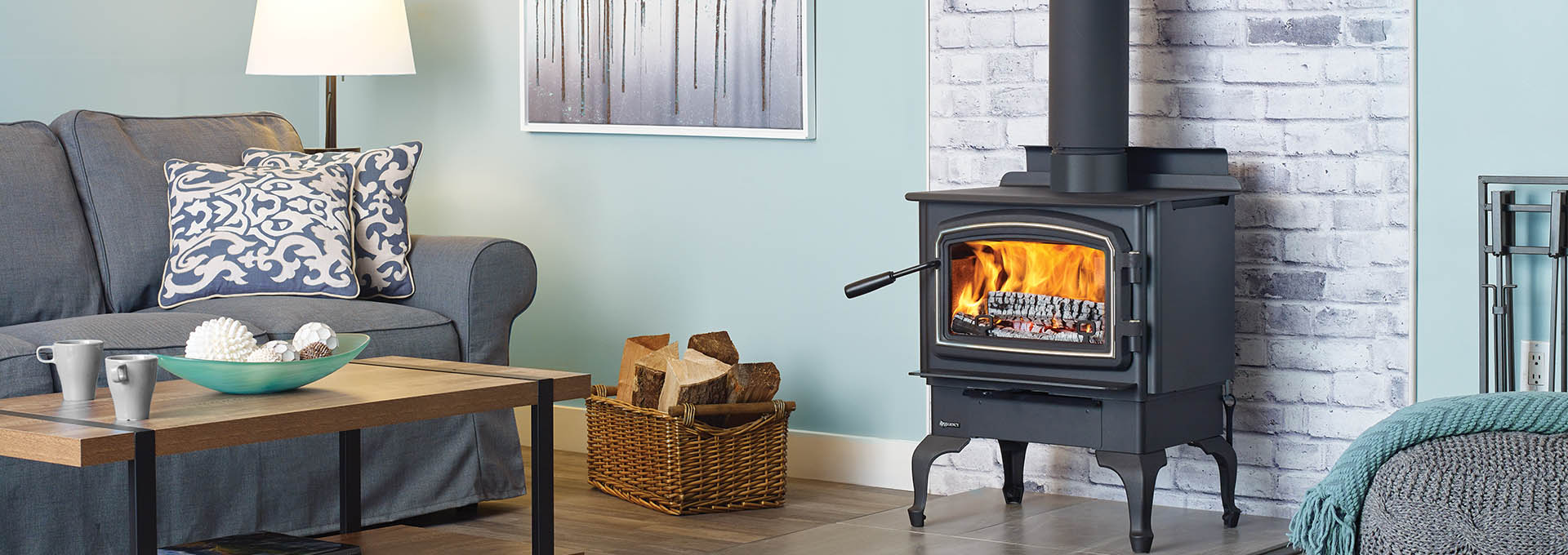 Wood Stoves  In Our Fireplace Showroom