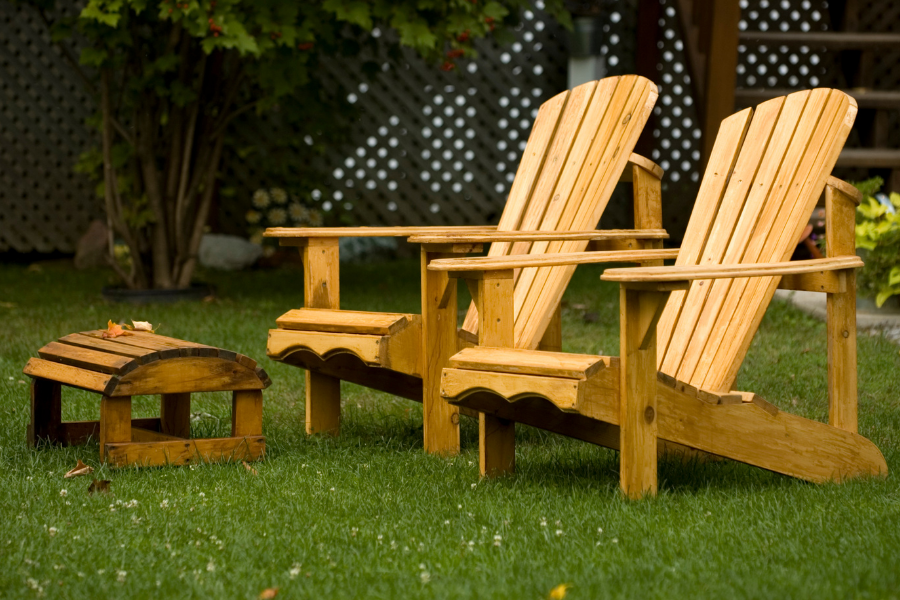 Patio furniture as a father's day gift.