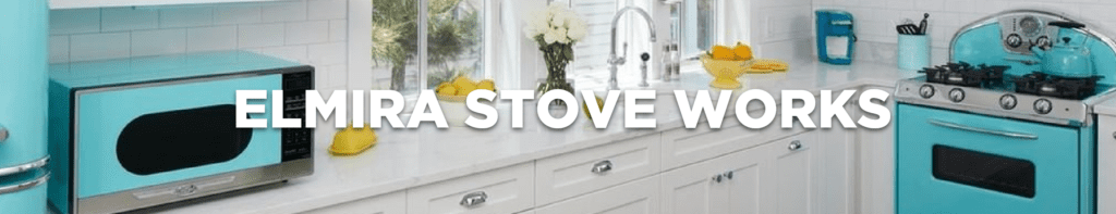 Elmira Stove Works - Mint Green appliances bring a refreshing feel