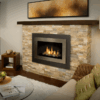 H4 Medium-Sized Gas Fireplace - Natural Gas