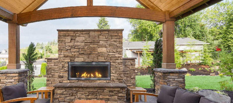 OD2000-2018-830x353 45" Linear LP OD FP w/ Black Glass & Grey Pebble, 6" Shield, Remote, & SS Cover