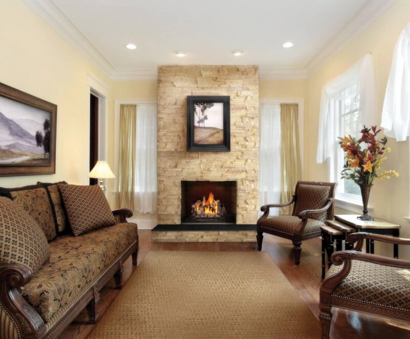 Electronic Ignition - 18" Log Set NG 55,000 BTU