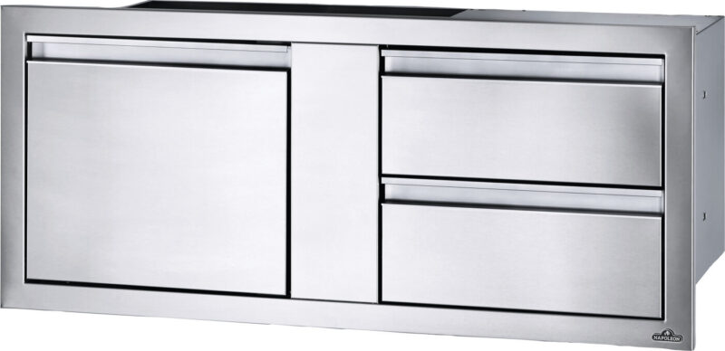 BI-4216-1D2DR-Web-Gallery-01-BI-4216-1D2DR-Ang 42 x 16 inch Single Door & Double Drawer Combo angled
