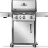 RP425SIBNSS-2-Web-Gallery-01-Original_JPG-Rogue-RP425SIBPSS-2-Prod-Str Rogue PRO 425 Propane Gas Grill w/ Infrared Side Burner, Sainless Steel