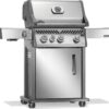 RP425SIBNSS-2-Web-Gallery-05-Original_JPG-Rogue-RP425SIBPSS-2-Prod-Ang-Rgt Rogue PRO 425 Propane Gas Grill w/ Infrared Side Burner, Sainless Steel