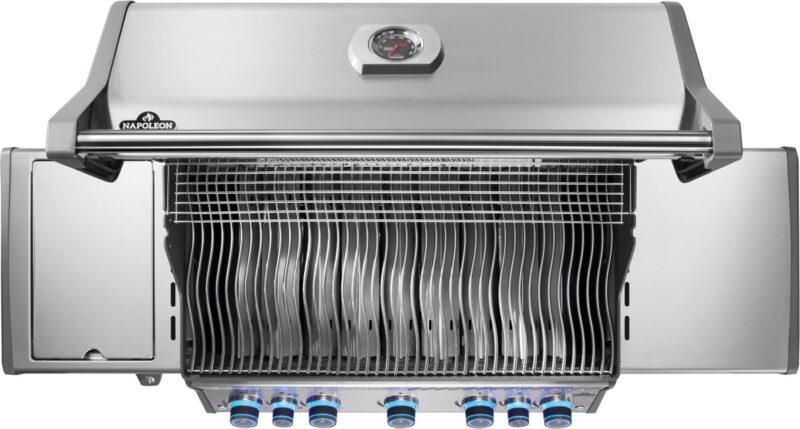Rogue PRO-S 625 Natural Gas Grill w/ Infrared Side & Rear Burners, Sainless